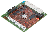 Communications processor CP 1604 EEC PC/104 plus card (32 bit; 33/66M Hz; 3.3/5V) with ASIC ERTEC 400 for connection to PROFINET IO with 4-port real-time switch train-compatible version