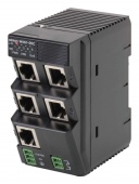 Коммутатор промышленный Ethernet на 5 портов, с диагностикой ошибок, питание 24 В= W4S1-05C