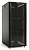 Шкаф напольный 19-дюймовый 42U 2055x800х800 мм (ВхШхГ) передняя стеклянная дверь со стальными перфорированными боковинами задняя дверь сплошная ручка с замком крыша нового типа цвет черный (RAL 9004) (разобранный), Hyperline TTB-4288-AS-RAL9004