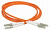 Оптический коммутационный соединительный шнур (патч-корд), для многомодового кабеля (MM), 50/125 (OM2), LC/UPC-LC/UPC, (Duplex), LSZH, 1м