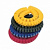 519524 Маркировка кабеля (кольцо) KEB 2 (1,5…2,5 мм.кв.), без надписей, (желтый), (уп. 500 шт.)